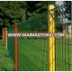 PVC coated welded wire mesh fence from factory