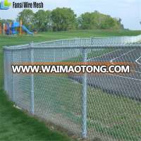 Galvanized iron wire rust protection Chain Link Fence Panels