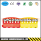 PE yellow or red good price high quality plastic fence and traffic road barriers