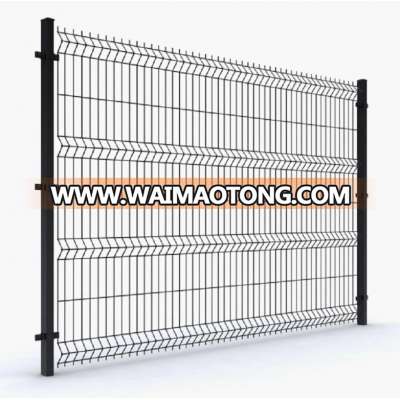 2.5x1.35m widely used rod top welded wire mesh fencing