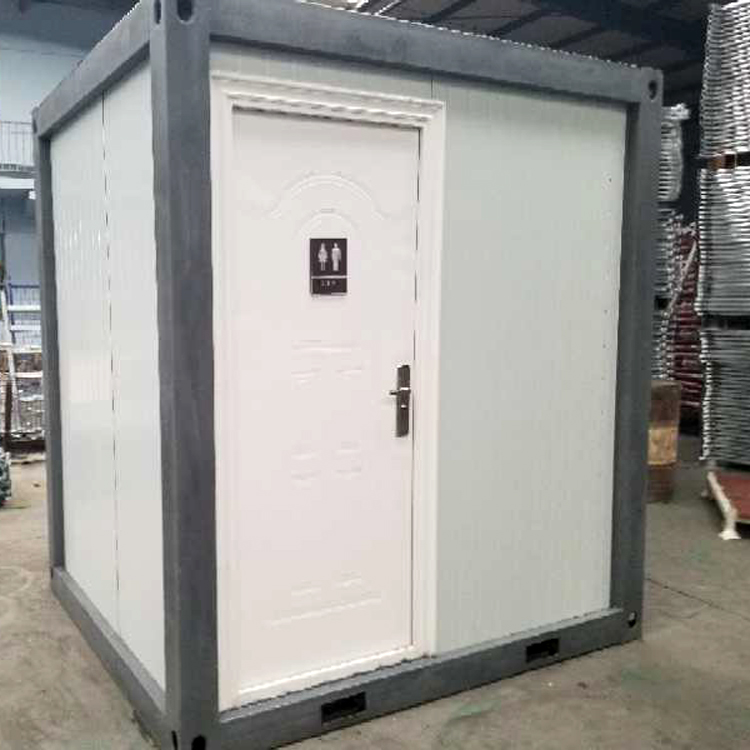 Portable prefab container bathroom toilet shower room for outdoor